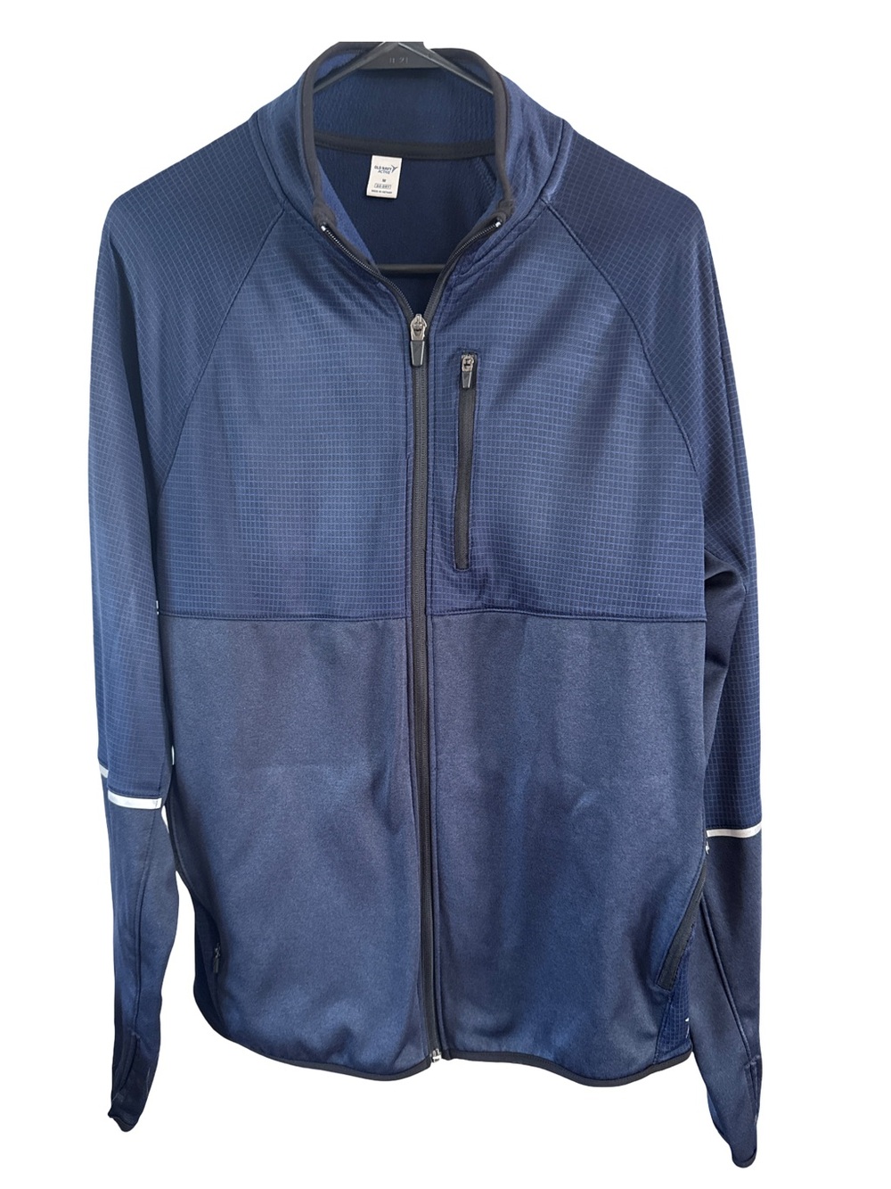 Old Navy Navy Blue Full-Zip Performance Jacket